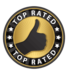 medallion icon top rated